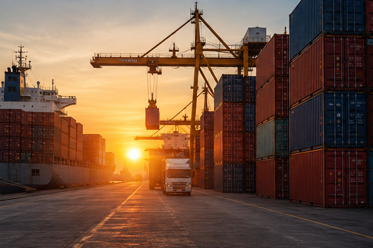 Logistique export – conteneurs et transport maritime