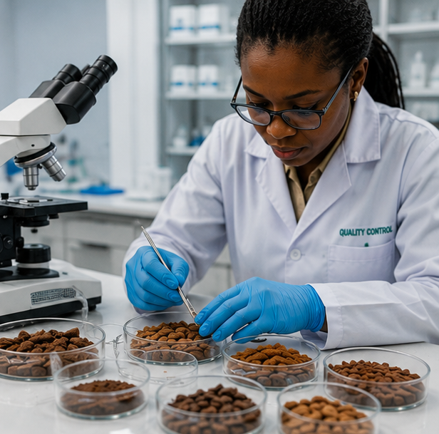 Contrôle qualité de fèves de cacao en laboratoire – W.A.C.C.